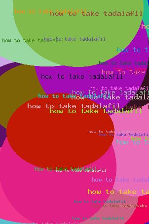 How To Take Tadalafil